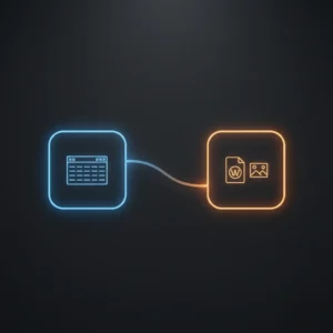 n8n workflow automating SEO blog content creation using DeepSeek AI, OpenAI DALL-E, Google Sheets, and WordPress