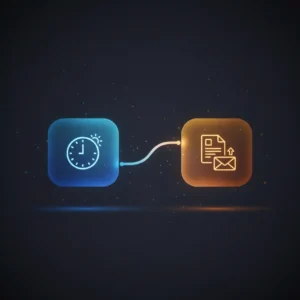 n8n workflow automates daily Financial Times news extraction, AI summarization, and email delivery to Outlook