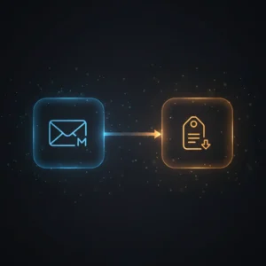 n8n workflow automating Gmail email labeling using OpenAI and Gmail API for organized inbox management