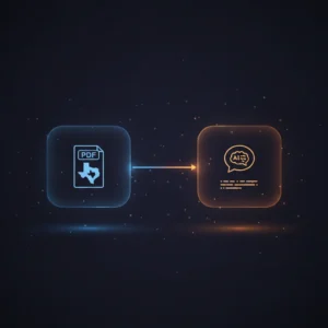 n8n workflow automating Texas tax code chatbot with PDF extraction, semantic search, and AI agent answers