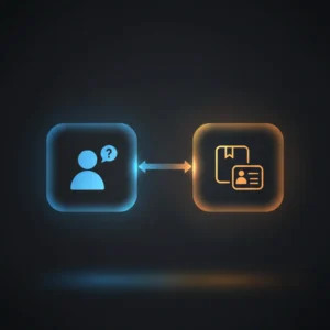 n8n workflow diagram integrating AI chatbot with BambooHR and Supabase for employee HR queries