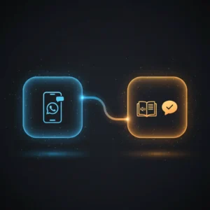 Diagram of n8n workflow building WhatsApp AI Sales Agent for Yamaha Powered Loudspeakers 2024 brochure