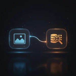 n8n workflow automating AI object detection, image cropping, cloud upload, and Elasticsearch indexing for image search