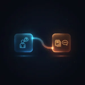 Isometric diagram of n8n workflow for GitHub API RAG chatbot using Pinecone, OpenAI embeddings, and OpenAPI spec indexing