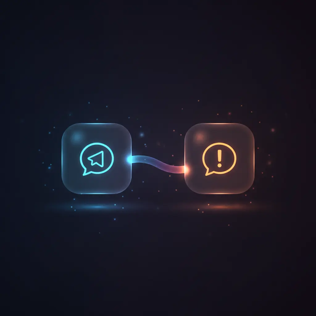 n8n workflow monitoring Telegram messages for toxic language using Google Perspective API and auto-replying to profanity