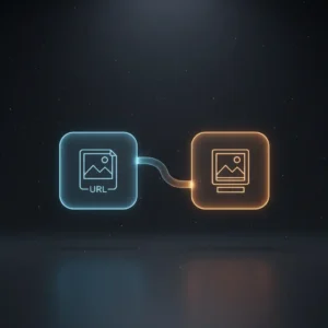 n8n workflow automating image captioning and overlay using Google Gemini 1.5 Pro AI model