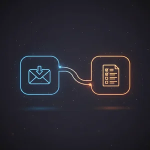 Automated n8n workflow visualizing daily email summary generation using AI and Gmail integration