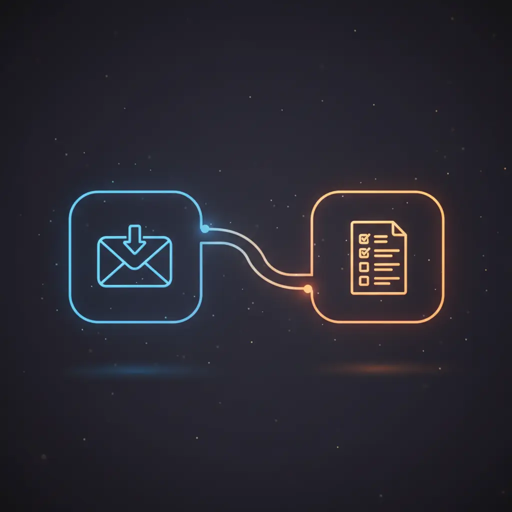 Automated n8n workflow visualizing daily email summary generation using AI and Gmail integration