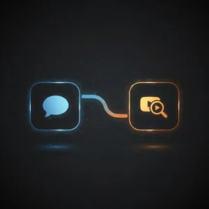 n8n workflow diagram automating YouTube data extraction and AI analysis with OpenAI and Apify integration