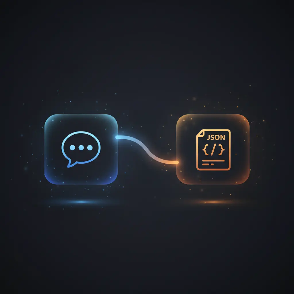 Isometric n8n workflow extracting structured personal data from chat messages using Mistral NeMo LLM on Ollama