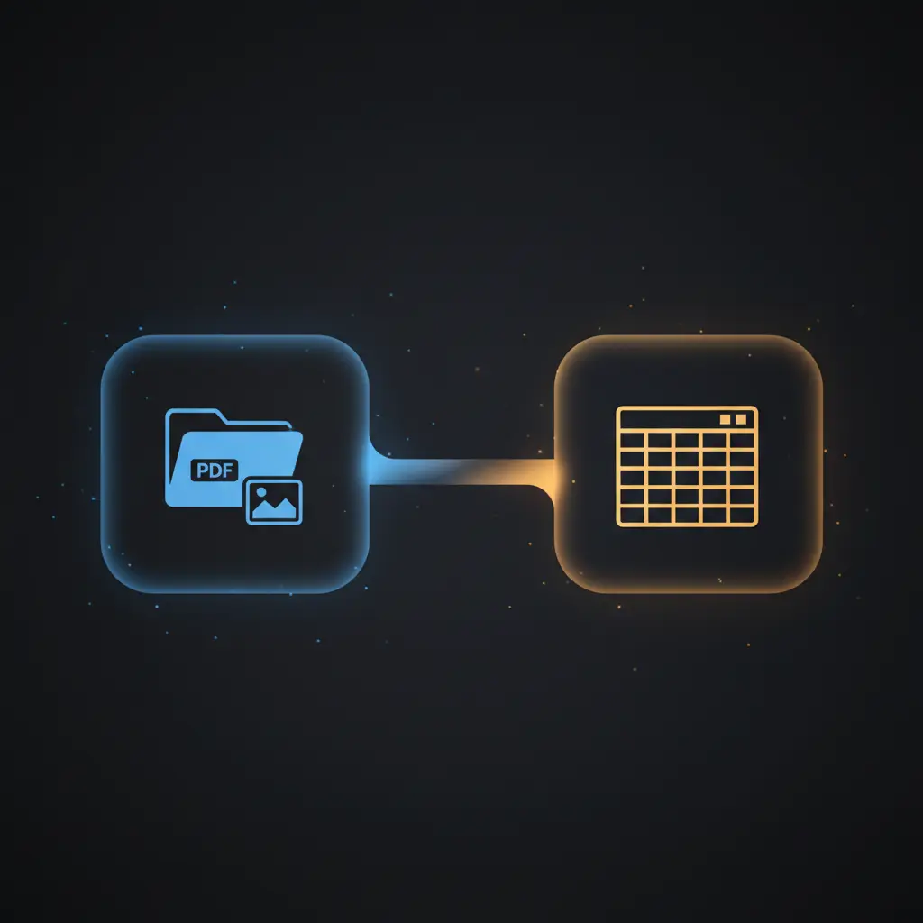 n8n workflow automating AI-driven text extraction from PDFs and images in Google Drive with CSV export