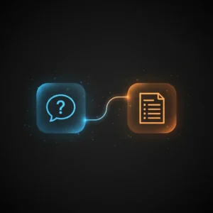 Diagram of n8n workflow automating intelligent web query, semantic re-ranking, and prioritized search result extraction