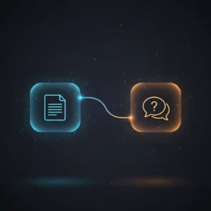 Isometric diagram of n8n workflow automating OpenAI Assistant creation from Google Drive festival document