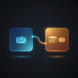 Isometric n8n workflow automating appointment scheduling via Gmail, Google Calendar, and GPT-4 AI assistant