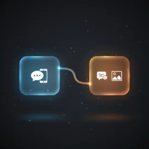 Diagram of n8n workflow integrating Telegram AI chatbot with OpenAI GPT-4 for text and image responses