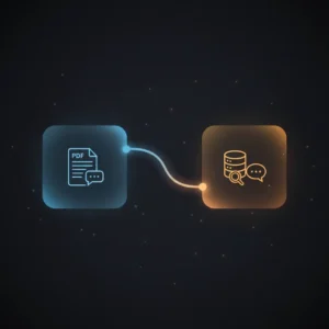 n8n workflow automating PDF ingestion and QA via Telegram using RAG with vector embeddings and language model