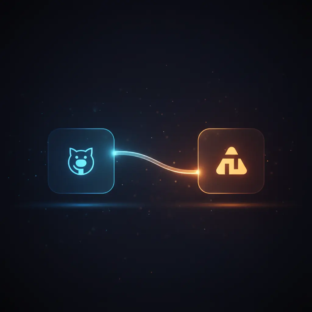 n8n workflow automating Travis CI build trigger on GitHub push or pull request events