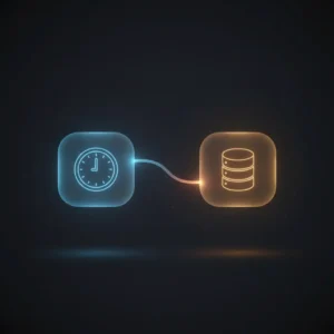 n8n workflow automating minute-by-minute simulated humidity sensor data insertion into PostgreSQL database