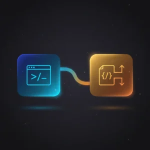 n8n workflow with Execute Command, To Flow Data, and IF nodes parsing JSON and branching on boolean value