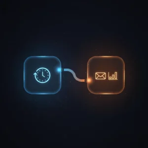 n8n workflow automating weekly Google Analytics data collection, comparison, formatting, and email report