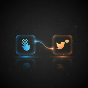 n8n workflow with manual trigger and Twitter node to post tweets via OAuth1 authentication