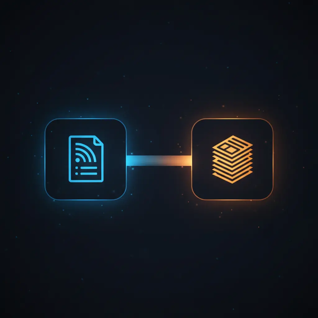 n8n workflow sequentially fetching and processing multiple RSS feed URLs with loop and RSS Feed Read nodes