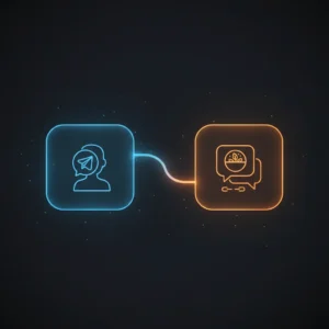 Diagram of n8n workflow automating daily vegan recipe delivery via Telegram, Airtable, and Spoonacular API