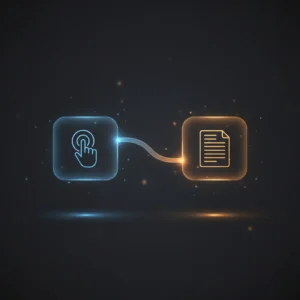 n8n workflow creating and updating a WordPress post with manual trigger and WordPress API nodes