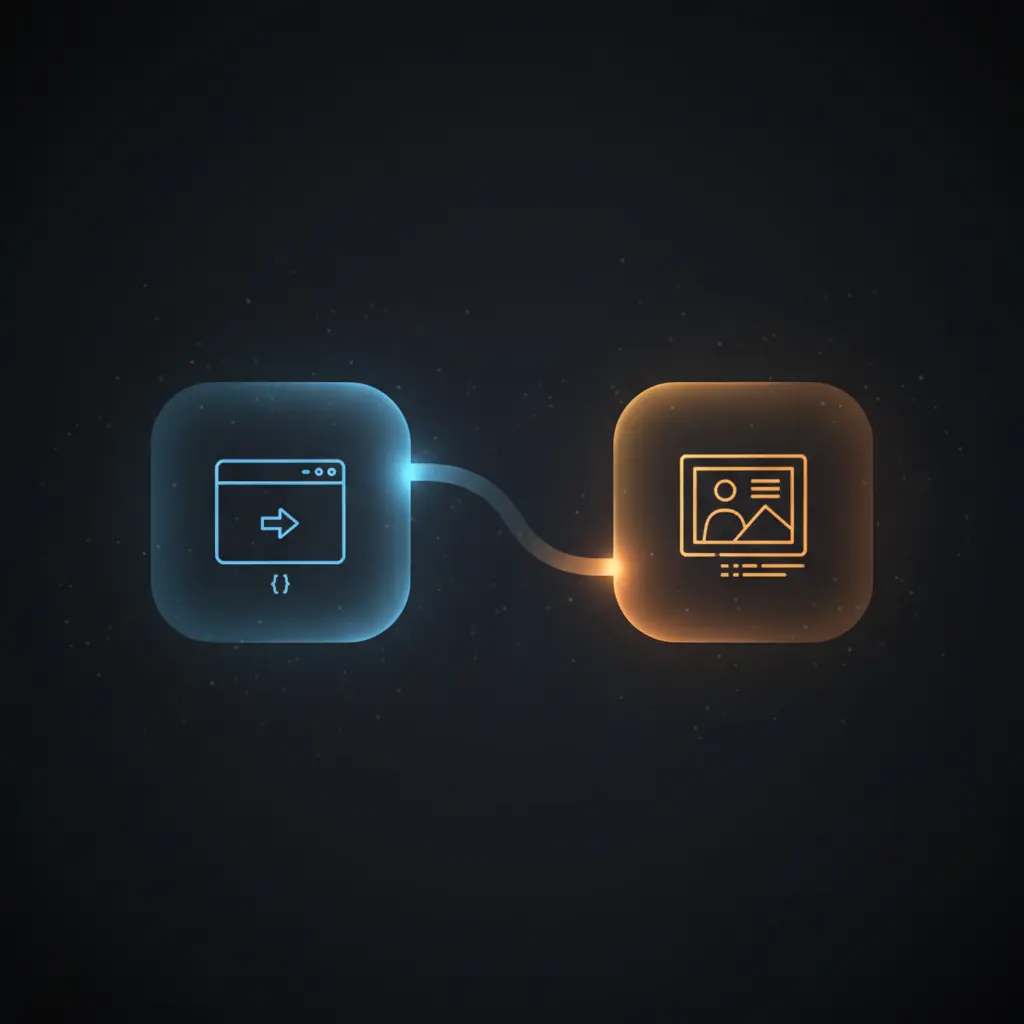 n8n workflow editing newspaper image with dynamic text overlay from webhook query parameter