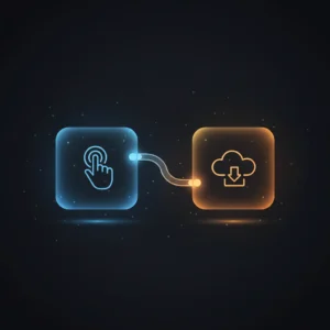 n8n workflow manually triggers Google Drive file download and saves it locally as a PDF