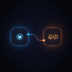 n8n workflow automating GitHub release notifications sent to Slack channel extranet-md