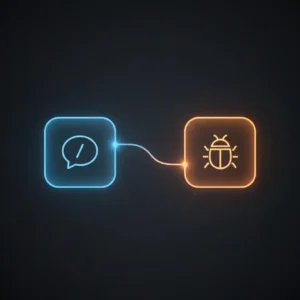 n8n workflow automating bug report creation in Linear from Slack slash commands with user follow-up