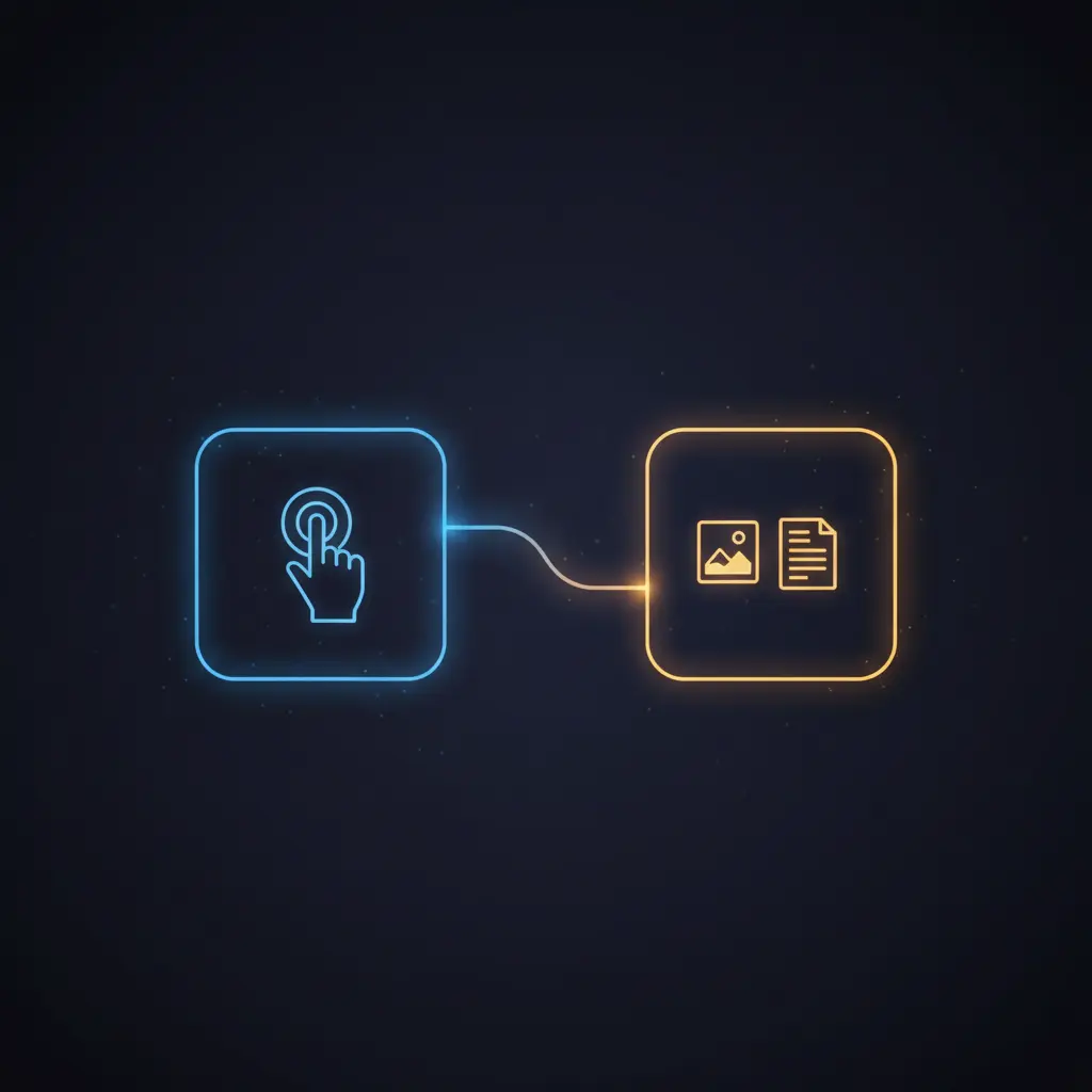 n8n workflow manually triggers HTTP request to download random image and extracts image metadata