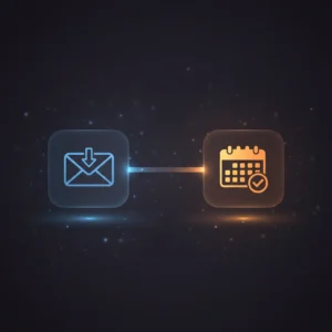 n8n workflow automating email alerts, AI PDF querying, and calendar appointment booking