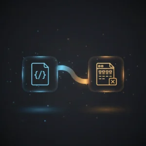 n8n workflow converting JSON data from POST webhook into downloadable Excel spreadsheet