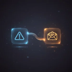 n8n error handling workflow with Error Trigger and Mailgun nodes sending detailed email alerts