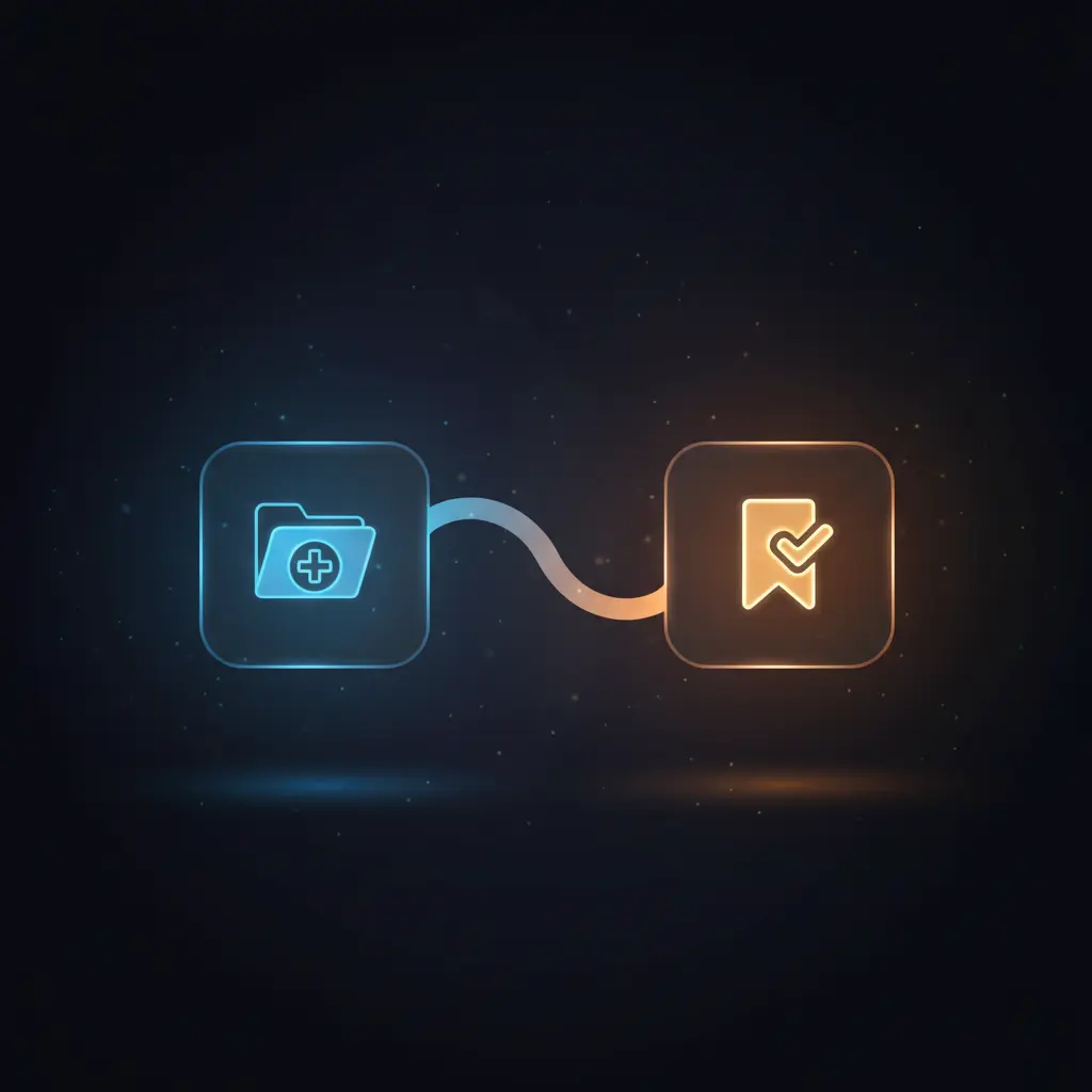 n8n workflow automating Raindrop.io collection creation, bookmark addition, update, and retrieval