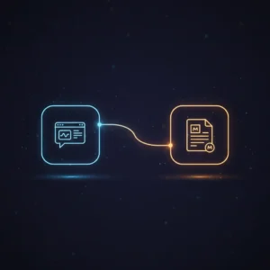 Diagram of n8n workflow automating AI-driven webpage scraping, cleaning, and Markdown conversion