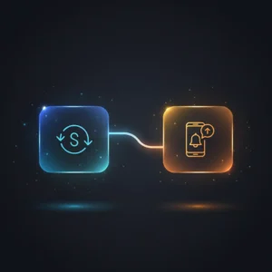 n8n workflow integrating Notion database with SIGNL4 for automated alert management and status updates