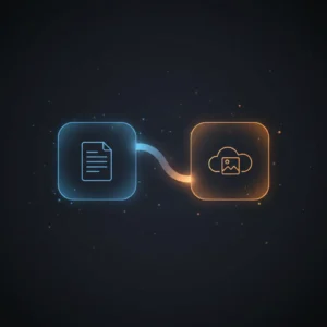 n8n workflow automating AI image generation, optimization with ReSmush.it, and hosting on ImgBB for optimized web URLs