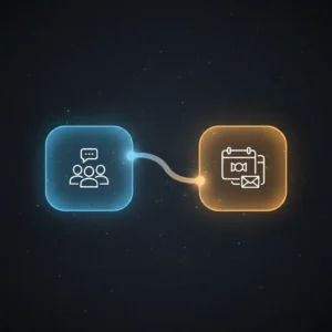 n8n workflow automating weekly virtual coffee chat groups with Mattermost and Google Calendar invites