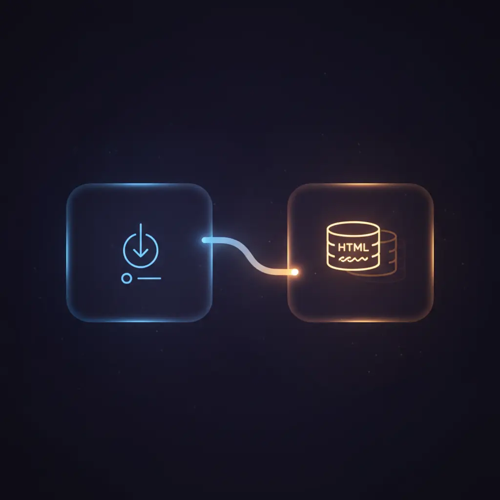 n8n workflow converting Baserow markdown video descriptions to HTML via webhook for single or all records