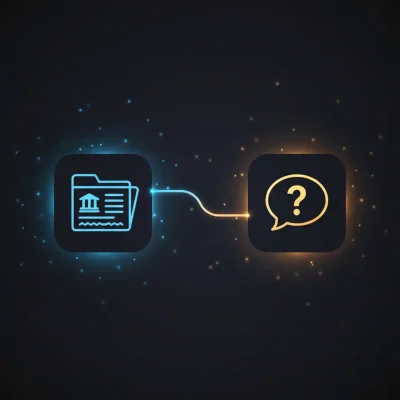Diagram of n8n workflow automating bank statement file monitoring, embedding with Mistral.ai, and vector storage in Qdrant