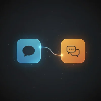 Isometric n8n workflow showing conversational AI assistant with memory and OpenAI integration