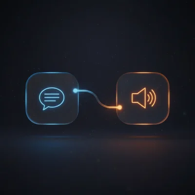 Diagram of n8n workflow converting text to speech audio via OpenAI webhook integration