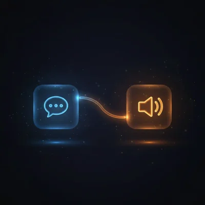 n8n workflow converting text to speech via Elevenlabs API with webhook input and audio response