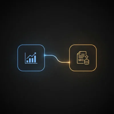 n8n workflow automating Google Analytics data extraction, AI analysis, and SEO insights saved to Baserow