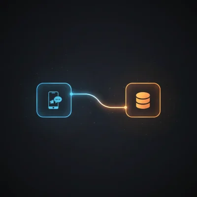 Isometric diagram of n8n workflow integrating Telegram chatbot with OpenAI assistant and Supabase memory