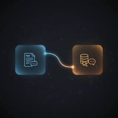 n8n workflow automating PDF ingestion and QA via Telegram using RAG with vector embeddings and language model