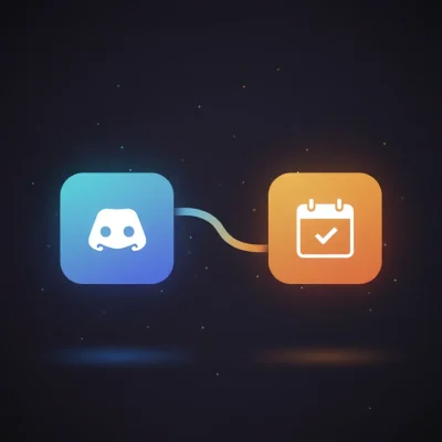 n8n workflow syncing scheduled Discord events to Google Calendar automatically and updating events